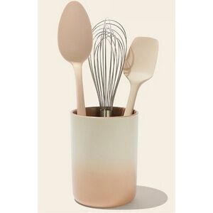 NEW GIR Utensil Crock & 3 Piece Utensil Set